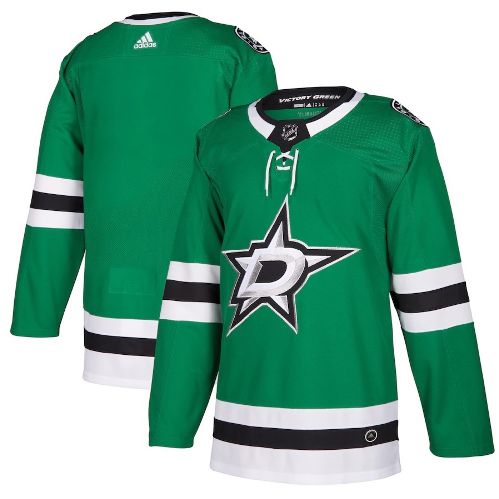 Dallas Stars Adidas authentic green home jersey size 60 blank